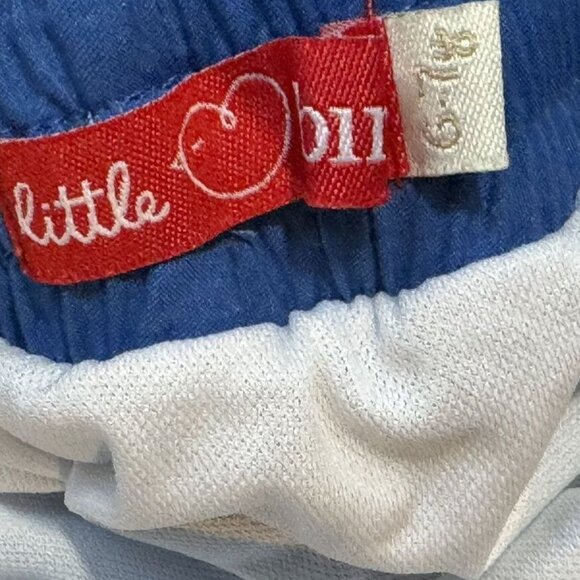 Little Bird By Jools Blue Rainbow Swim Trunks 6-7 - Picture 2 of 5